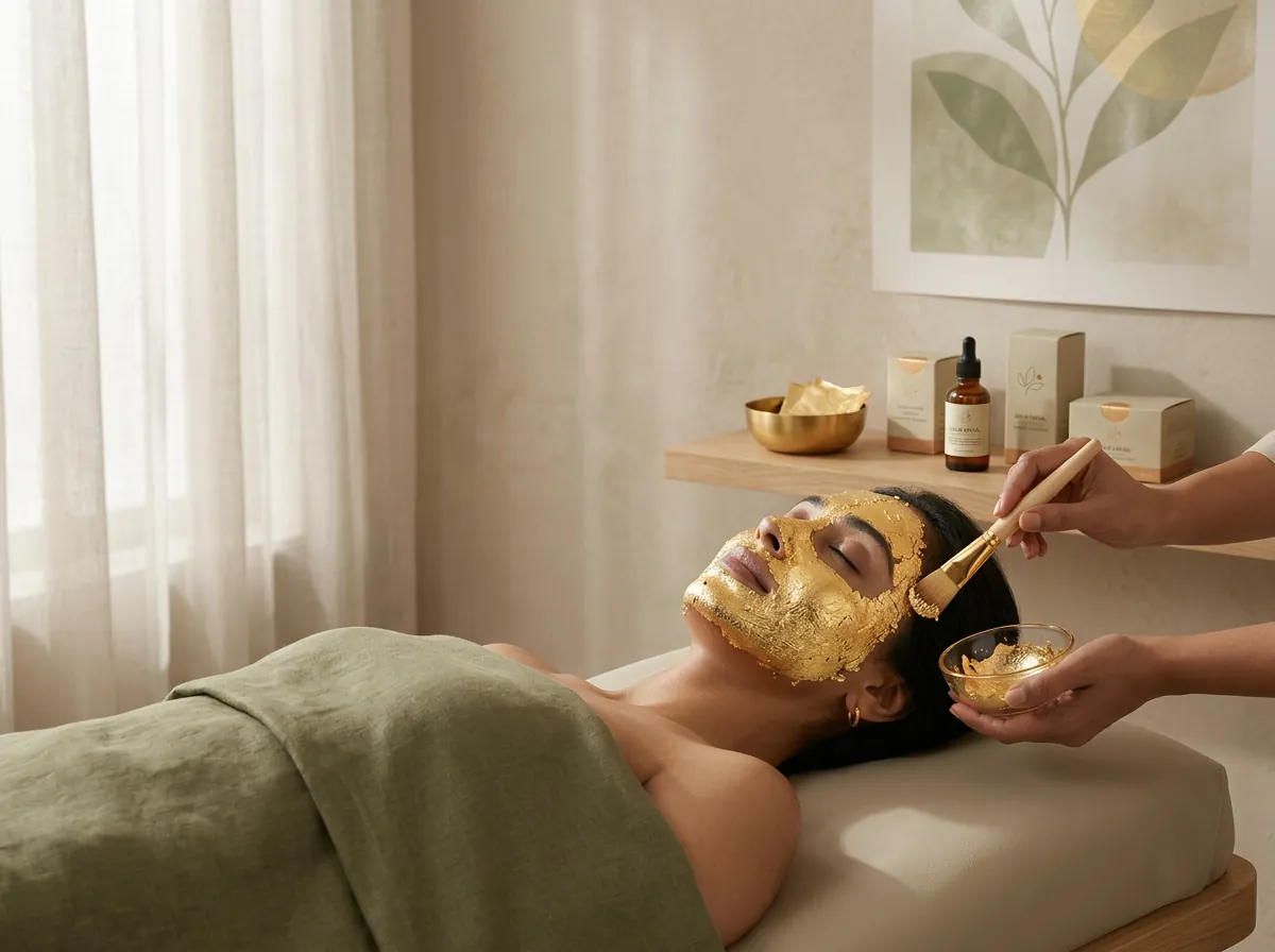 Kumkumadi Radiance Facial with saffron and herbs