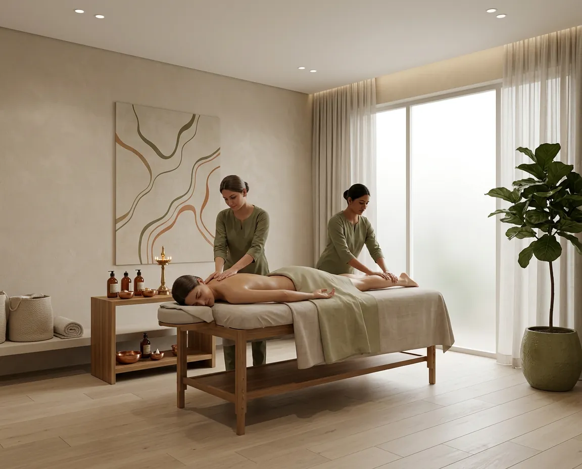 Full body Abhyangam Ayurvedic oil massage